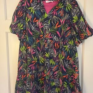 THML pouf sleeve dress